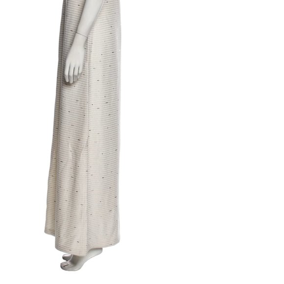 ST. JOHN EVENING V-Neck Long Dress Size: L | US 10 - Picture 5 of 11
